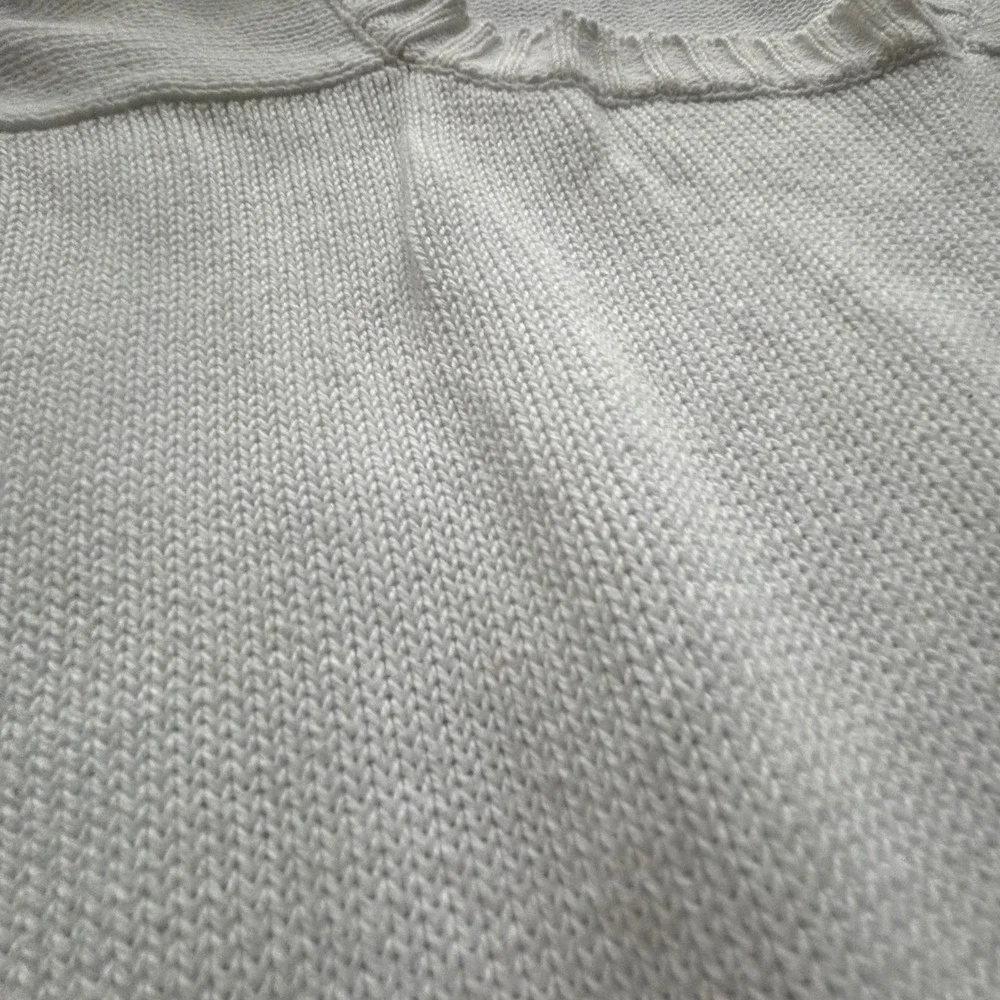 J. Crew Cream Crewneck Sweater